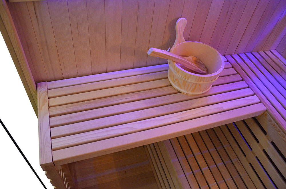 M-SPA - Suchá sauna s pecou EA3 150 x 150 x 200 cm