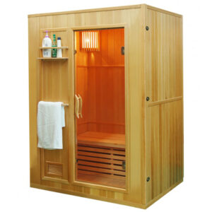 MO-EN3 Sauna sucha z piecem HARVIA 3,5 kW i izolacją ścian 154X110X192CM