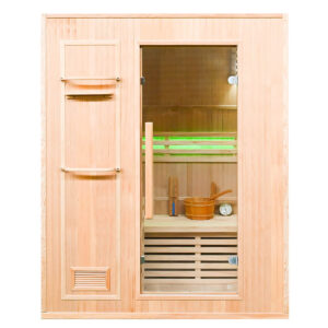 MO-EN3 Sauna sucha z piecem HARVIA 3,5 kW i izolacją ścian 154X110X192CM