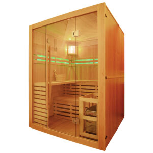 MO-EA3 XL Sauna sucha z piecem 150X150X200CM 4,5 kW