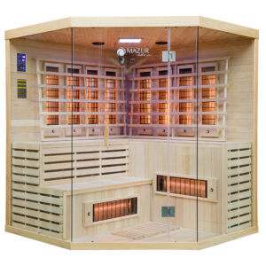 MO-EA4CR Sauna na podczerwień 180X180X200CM