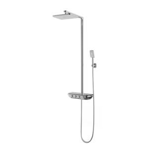 WS-81012CH Zestaw Bateria ze słuchawką prysznicową i deszczownicą