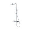 WS-81019CH Kolumna prysznicowa natryskowa 3-funkcyjna z baterią podtynkową (deszczownica + słuchawka prysznicowa + wylewka)