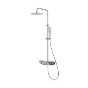 WS-81019CH Zestaw Bateria ze słuchawką prysznicową i deszczownicą