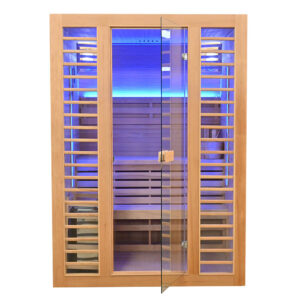 MO-EL3S XL Sauna sucha z piecem HARVIA 6 kW 150X150X200CM