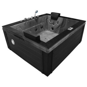 Wanna z hydromasażem łazienkowa SPA MUS-1089 AK.24 OB.05C 180x150x70cm