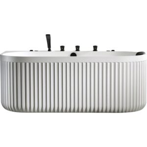 MUE-A005W Wanna wolnostojąca przyścienna SPA z hydromasażem 170X85X65CM