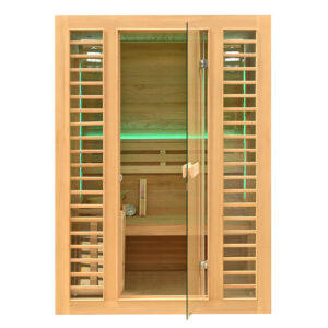MO-EL3S Sauna sucha z piecem HARVIA 4,5 kW 150X120X190CM