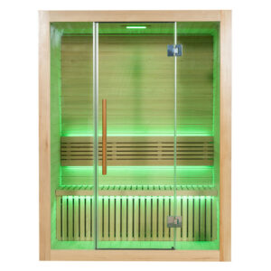 MO-SS1512H Sauna sucha z piecem HARVIA 4,5 kW 150X120X200CM
