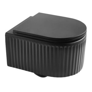 Misa WC podwieszana ryflowana WS-W02L-CBK-M 49X35,5X31CM