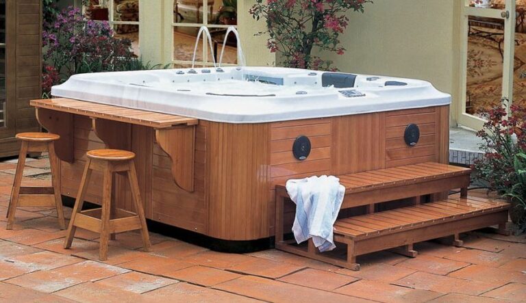 Wanny spa ogrodowe