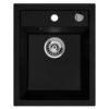 Zlewozmywak granitowy KGS G 40 1B Deep Black 40X50CM