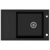 Zlewozmywak granitowy KGS M 6078 1B1D Deep Black 78X50CM