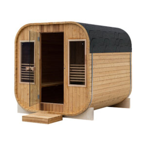 MO-2121 Sauna ogrodowa infrared SQUARE 210X210X210CM