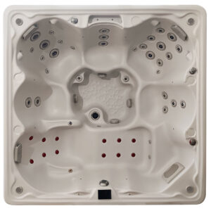 Wanna ogrodowa z hydromasażem VIKING SPAS - HERITAGE II Opal - Stone 234x234x95cm