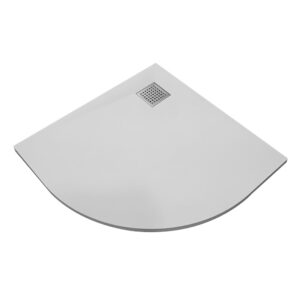 MO-GD8080ERS BIAŁY Brodzik prysznicowy półokrągły SMC 80X80X2,6CM
