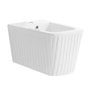Bidet WC podwieszany ryflowany WS-AFW025 52,5X36X33CM