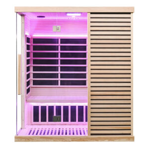 MO-EA4T-A PRAWA Sauna na podczerwień Full Carbon 175X110X200CM