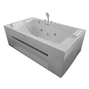MAZUR - OUTLET Wanna łazienkowa SPA z hydromasażem MO-1804-180 180x108x60cm