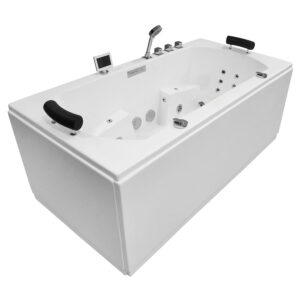 Wanna z hydromasażem łazienkowa SPA MUE-0011B 180x90x70cm