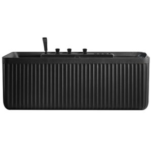 MUE-D005B Wanna wolnostojąca przyścienna SPA z hydromasażem 170X75X60CM