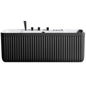 MUE-D005BW Wanna wolnostojąca przyścienna SPA z hydromasażem 170X75X60CM