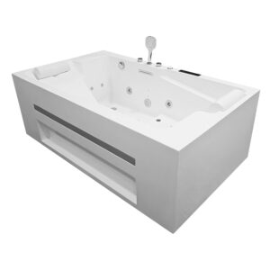 MO-1804A-180 Wanna łazienkowa SPA z hydromasażem 180X108X60CM