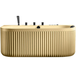 MUE-A005CP Wanna wolnostojąca przyścienna SPA z hydromasażem 170X85X65CM