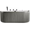 MUE-A005GW Wanna wolnostojąca przyścienna SPA z hydromasażem 170X80X63CM