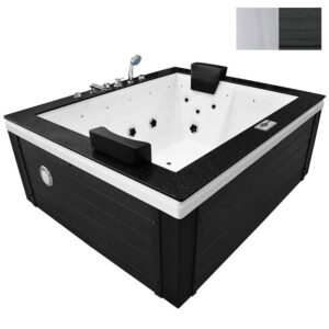 Wanna z hydromasażem łazienkowa SPA MUS-1089 AK.07 OB.01C 180x150x70cm