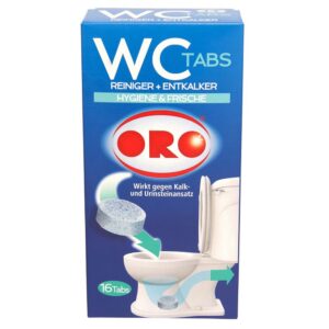 ORO WC TABS PASTYLKI DO CZYSZCZENIA WC - 16X25G