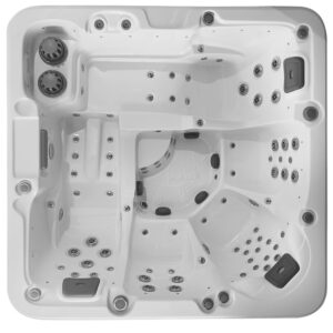 MOG-1313 AK.01 OB.01C Wanna SPA z hydromasażem ogrodowa 220X220X95CM