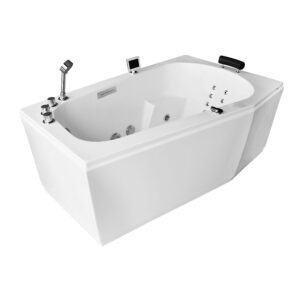 Wanna z hydromasażem łazienkowa SPA MUE-007B PRAWA 170x100x70cm