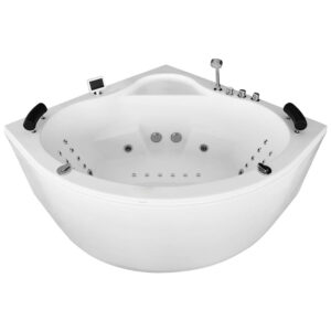 Wanna z hydromasażem łazienkowa SPA MUE-002B 150x150x70cm