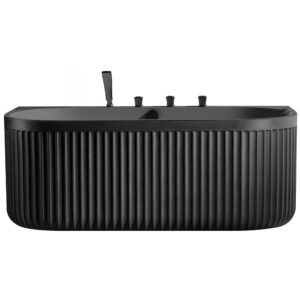 MUE-A005-2B Wanna wolnostojąca ze ścieralną powłoką i baterią 170X85X65CM