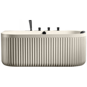 MUE-A005-2C Wanna wolnostojąca ze ścieralną powłoką i baterią 170X85X65CM