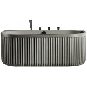 MUE-A005-2G Wanna wolnostojąca ze ścieralną powłoką i baterią 170X85X65CM