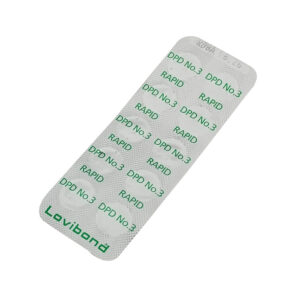 Profesjonalne tabletki testowe Lovibond DPD No.3 Rapid 10 szt./listek