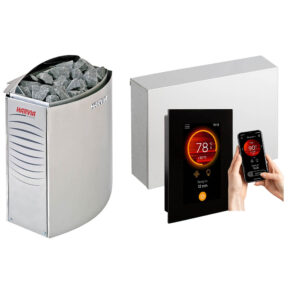 Zestaw Piec HARVIA Vega Compact BC60E 6000W + sterownik do sauny Harvia Fenix FX170 WiFi Core 17 kW