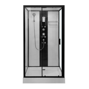 MO-03093 LEWA Kabina prysznicowa z hydromasażem 100X80X215CM