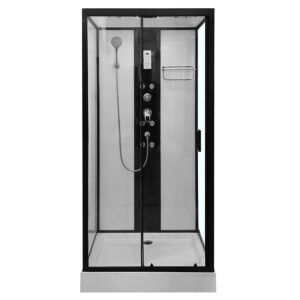MO-03093 LEWA Kabina prysznicowa z hydromasażem 100X80X215CM