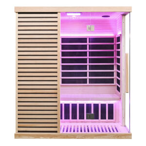 MO-EA4T-A LEWA Sauna na podczerwień Full Carbon 175X110X200CM