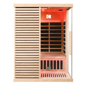 MO-EA4T-D LEWA Sauna na podczerwień Full Carbon 150X120X200CM