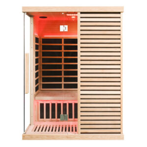 MO-EA4T-D PRAWA Sauna na podczerwień Full Carbon 150X120X200CM