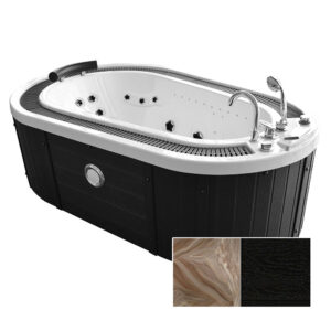 Wanna z hydromasażem łazienkowa SPA MUS-1083 AK.23 OB.05C 206x134x64cm