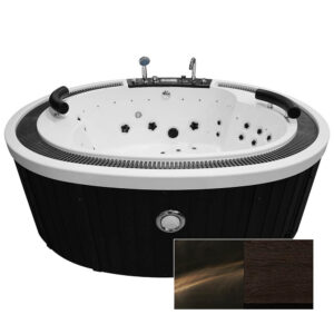 Wanna z hydromasażem łazienkowa SPA MUS-1099 AK.25 OB.04C 210x170x70cm