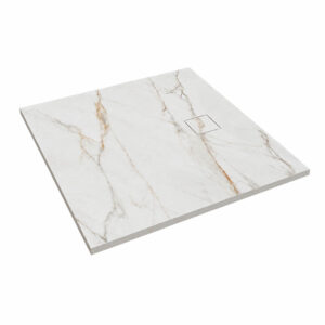 JS-WJ9090MSZ Marmurkowy Brodzik prysznicowy kwadratowy SMC 90X90X2,6CM